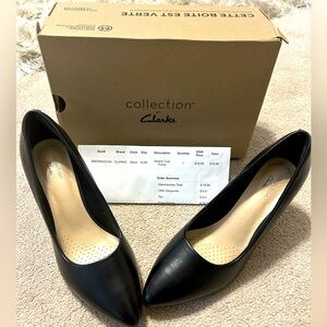Clark’s Black Ileana Tulip Pump